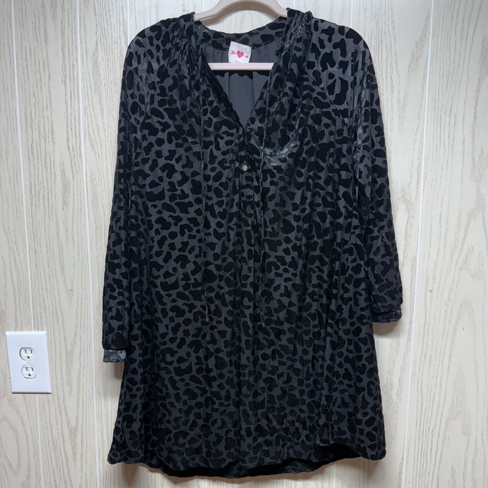 Buddy Love black cheeta dres sz M